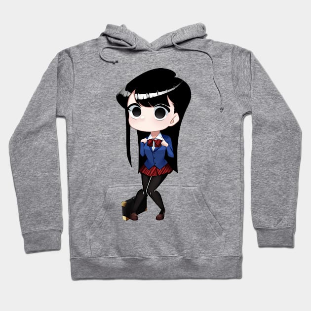 Komi Shouko from Komi Can't Communicate (Komi-san wa Komyushou Desu) Hoodie by Anime Access